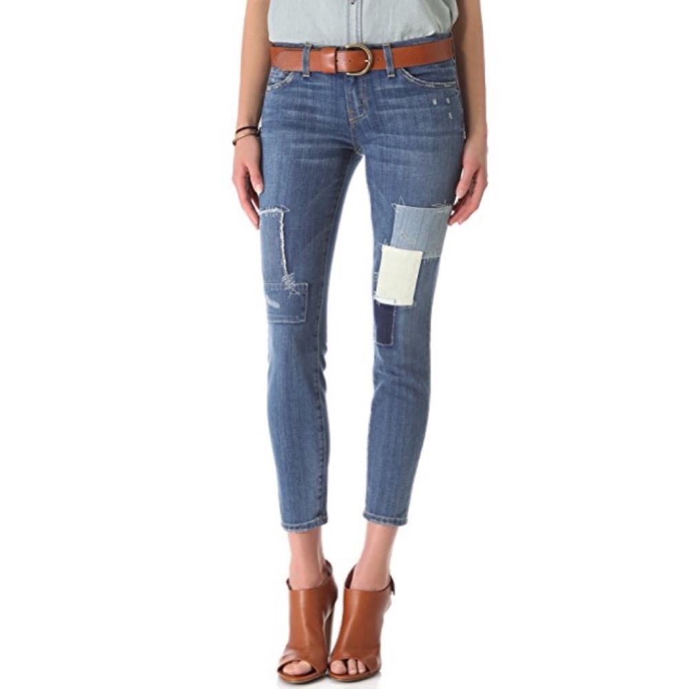Current/Elliot | Stiletto Panhandle Patchwork Jean